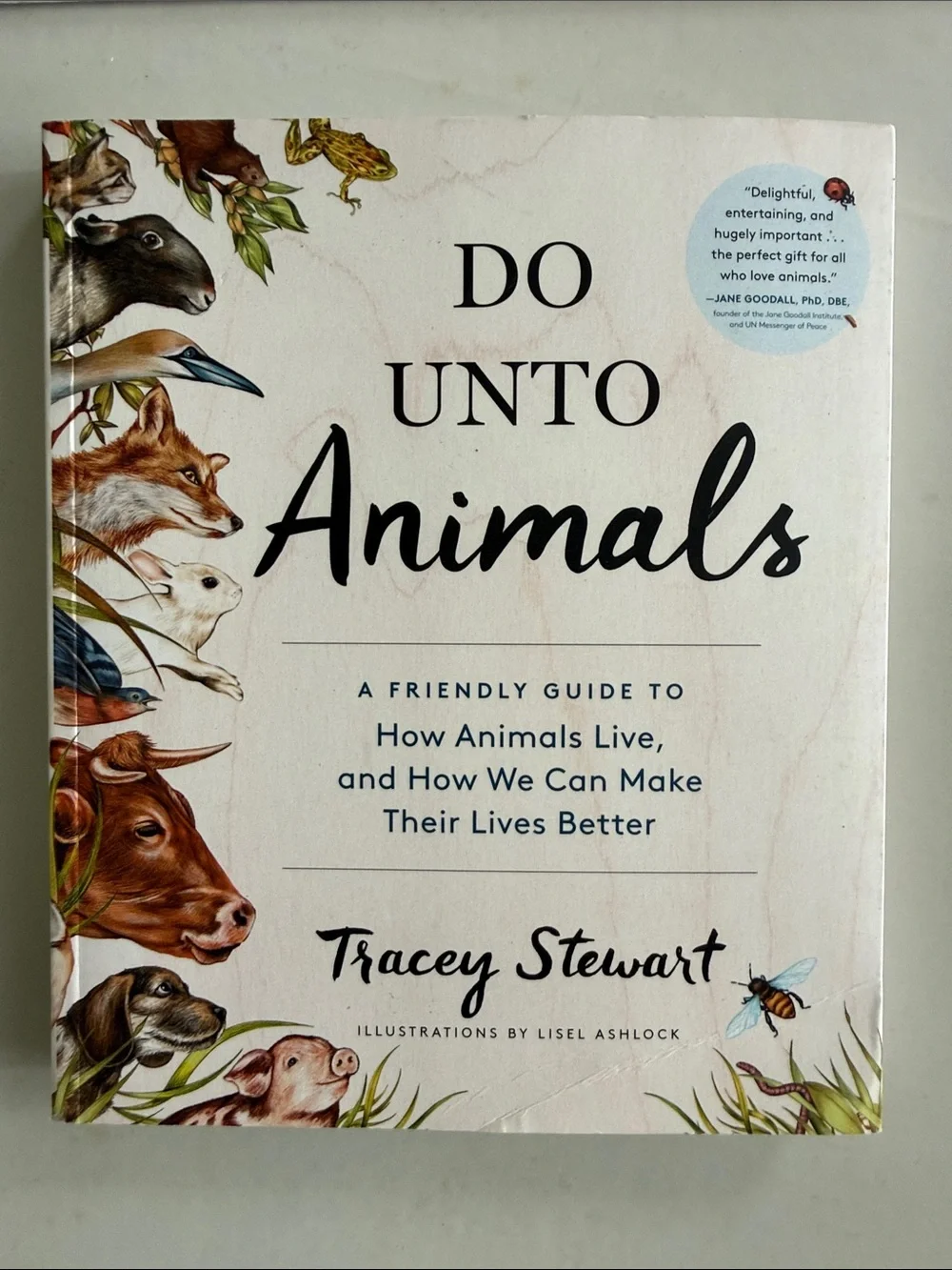Autograph Book ‘Do Unto Animals’ by Tracey Stewart - Jon Stewart Wife